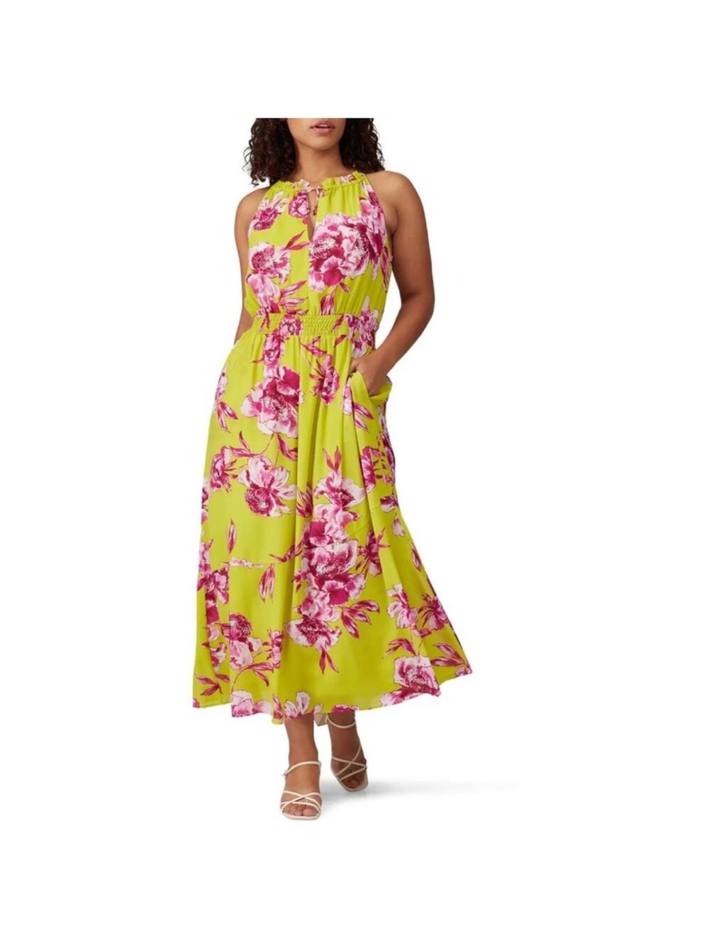 Great Jones | Bright Floral Maxi Dress